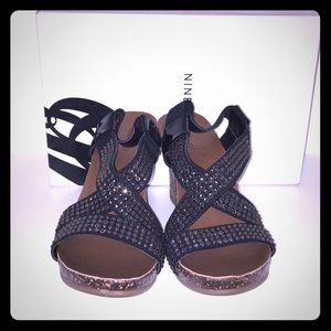 Nine West wedge sandals